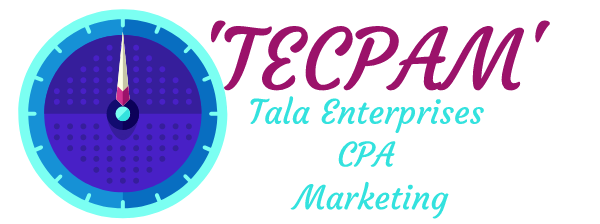 'TECPAM'- Tala Enterprises CPA Marketing Logo